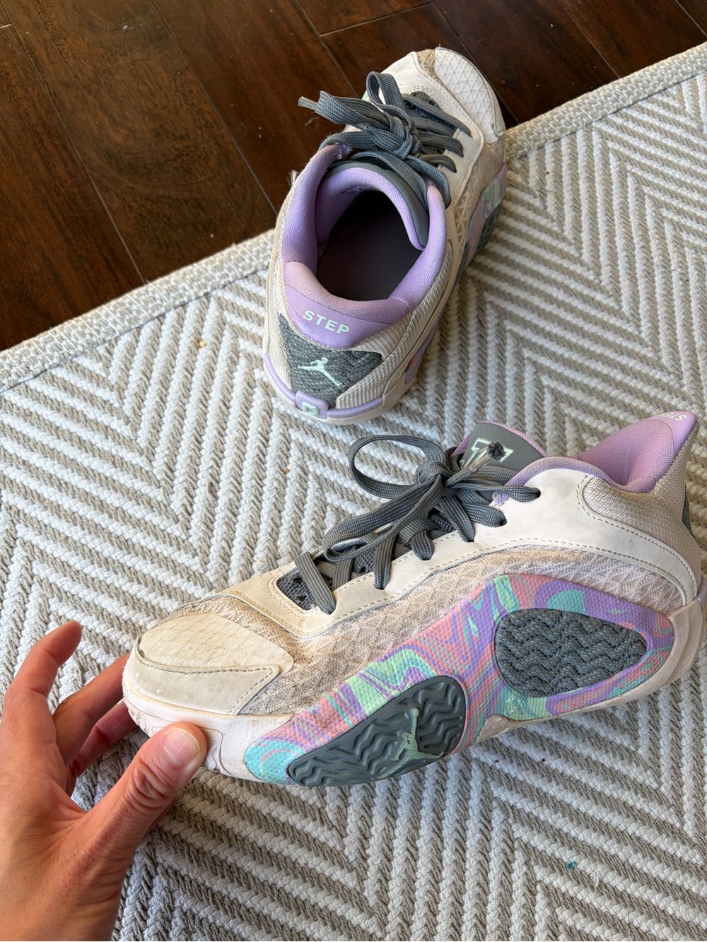 Jordan Tatum 2 size 4y kids, used